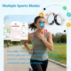 Liiic Labs V6 Bluetooth Smart Ring Health Tracker for Women - Image 2