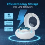 Liiic Labs Retro Bluetooth Smart Ring Health Tracker for Women - Image 4